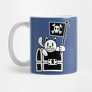 Pirate Cat's Treasure Mug